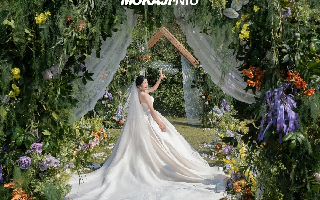 韩式风情邂逅户外草坪浪漫