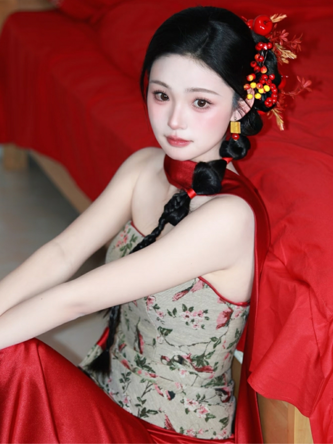 出片的晨袍造型