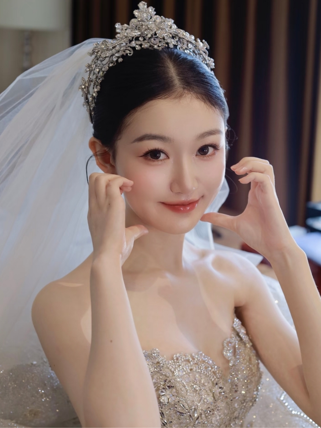 甜妹的主纱造型昆明小姐姐快来找我试妆吧