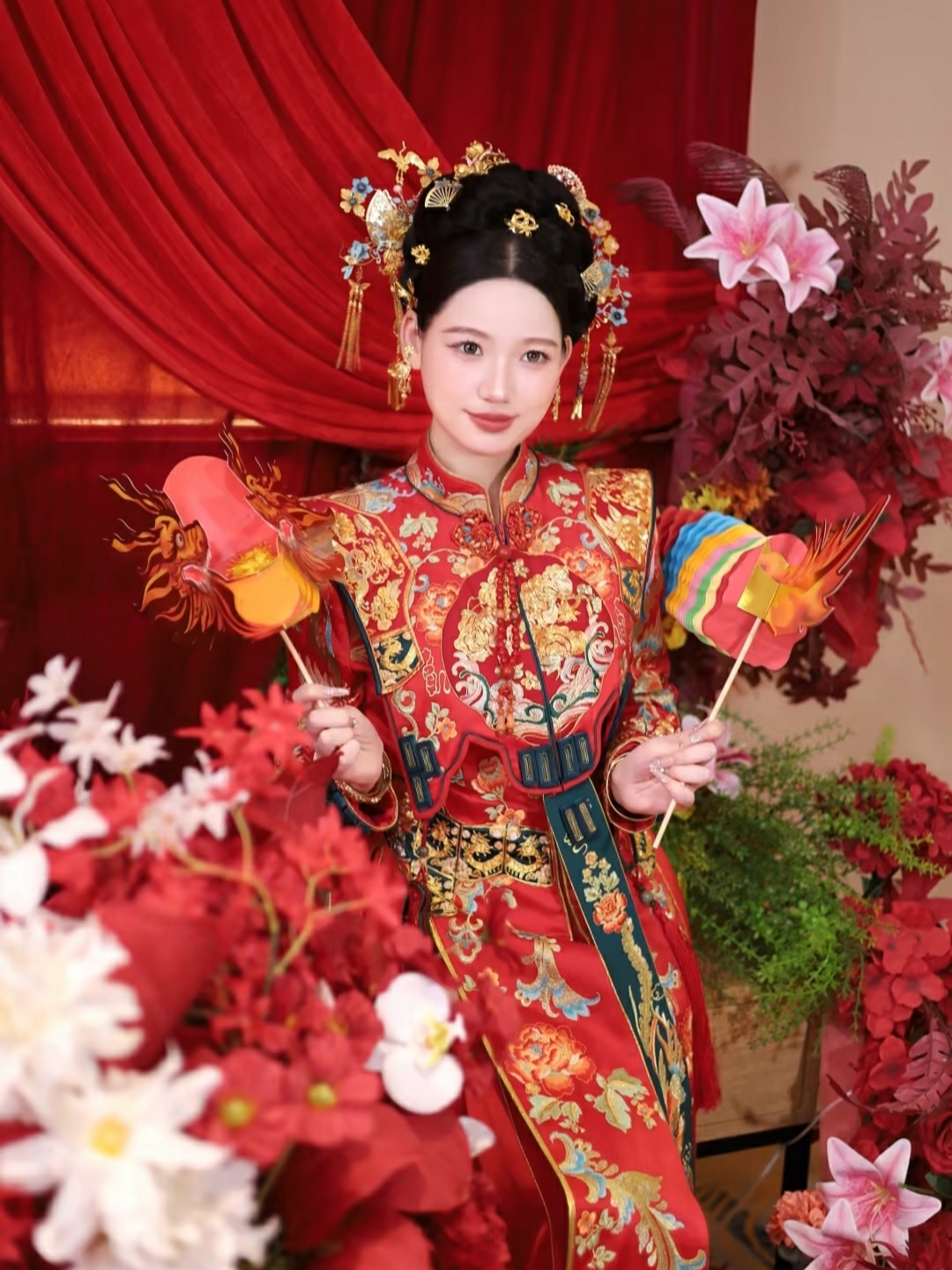 大气中式造型‖全天跟妆1680元起