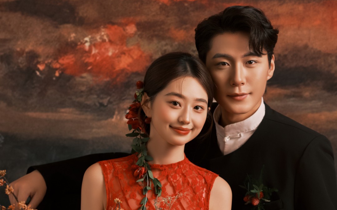 保定婚纱照｜这组新中式风格真的谁拍谁美