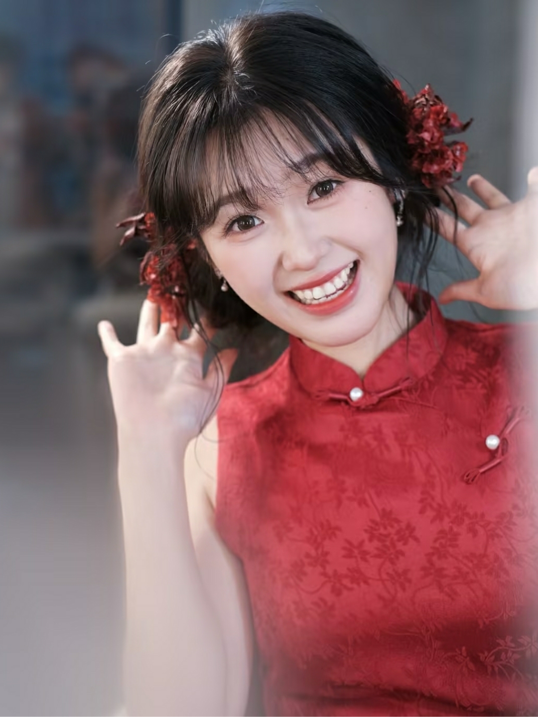 超甜敬酒订婚妆造