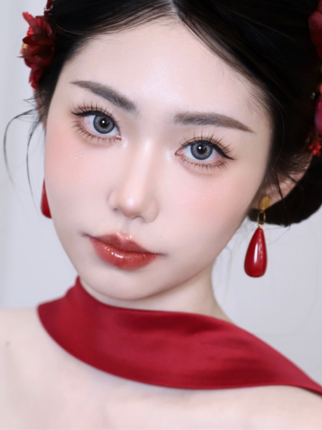 新中式造型敬酒服造型‖谁说妆面不能看细节✨✨✨