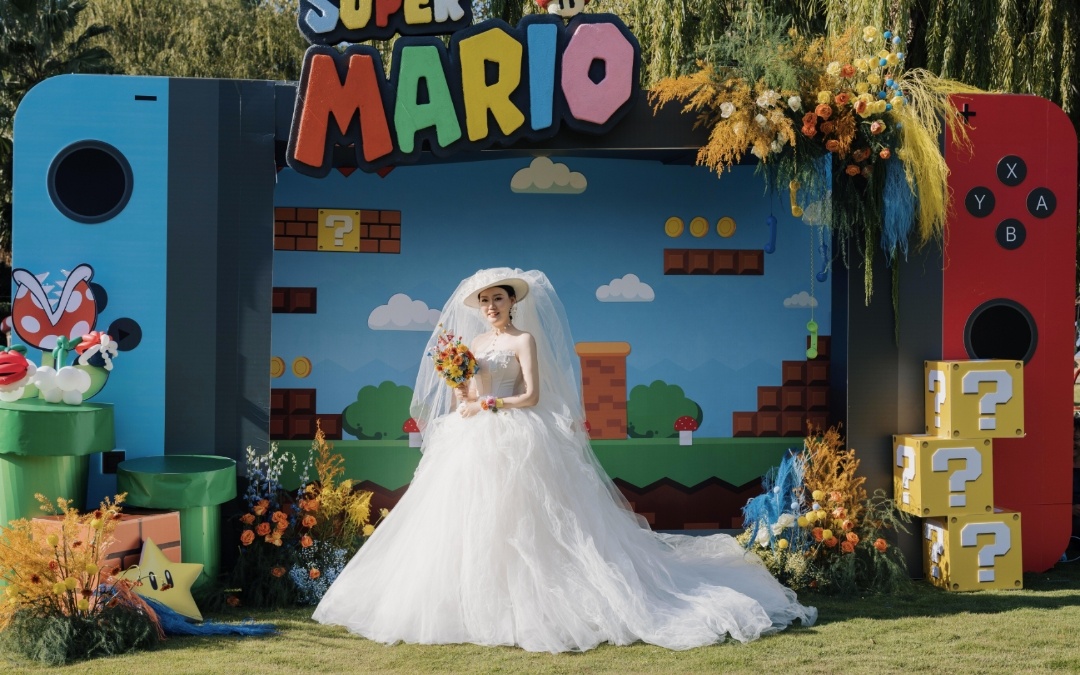 【蜜缘婚礼】超级马里奥婚礼｜把童年搬进了婚礼现场