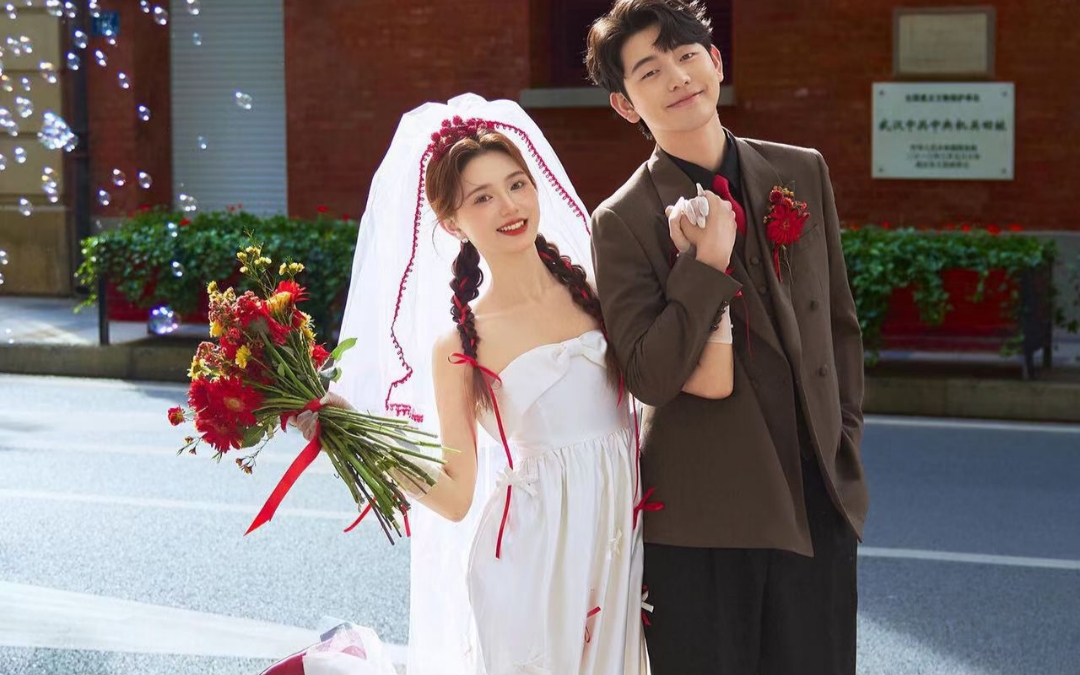 喜嫁复古婚纱照
