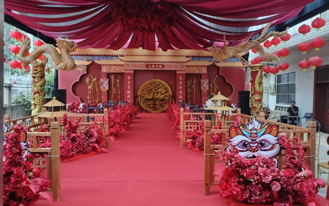 小预算也能打造恢弘婚礼