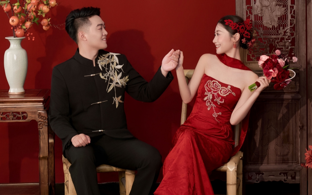 拍了才知道新中式婚纱照有多美‼️