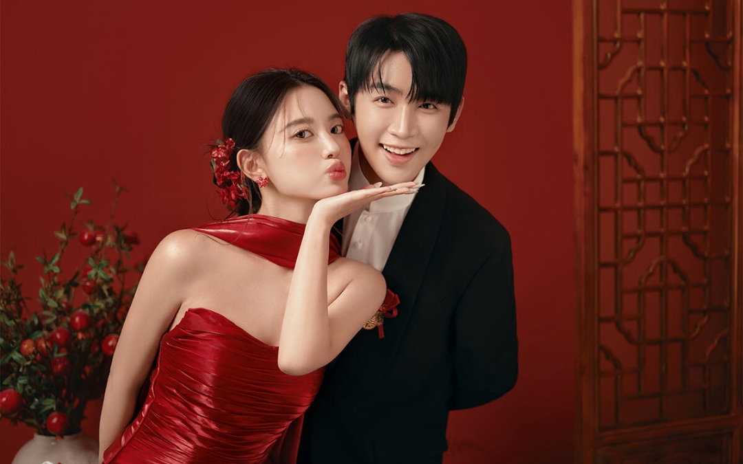 东方美人就选红色新中式✅惊艳你的朋友圈