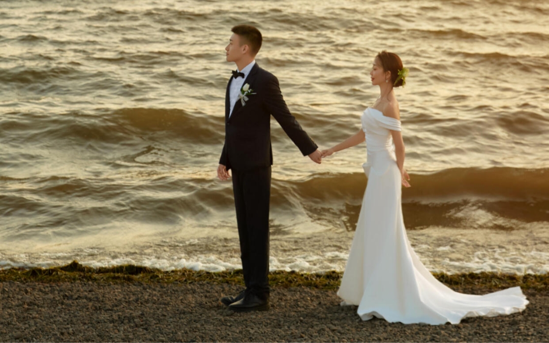 把余生的浪漫都定格在這片橘色余暉里