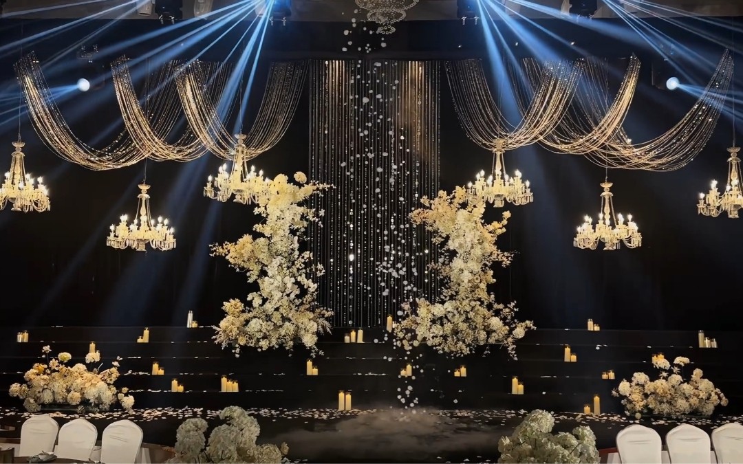 水晶氛围×韩式浪漫泡泡婚礼