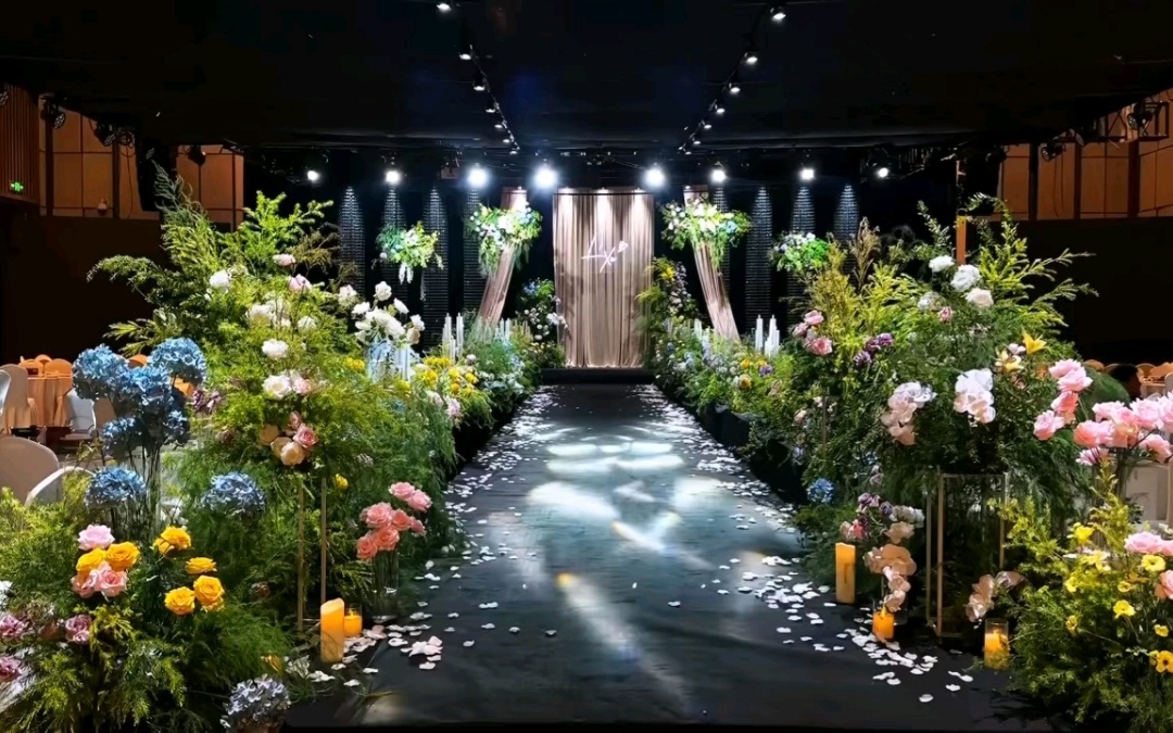 花園風(fēng)主題婚禮