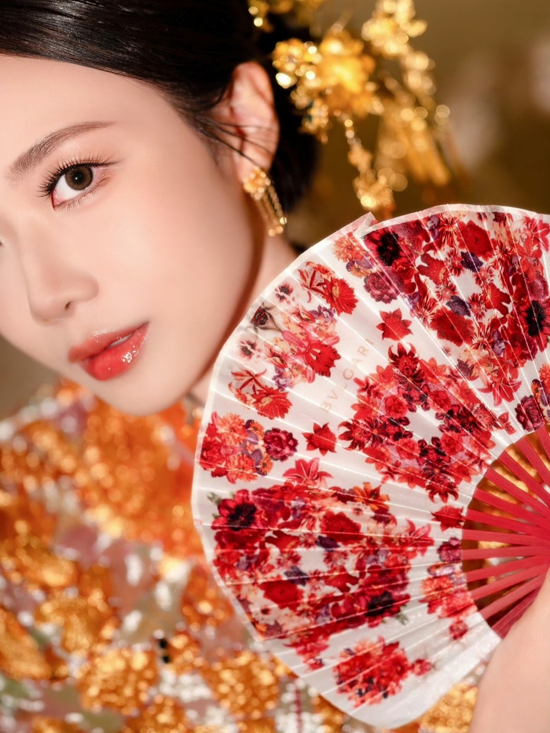 💒#中式造型✨
简单点，高级点