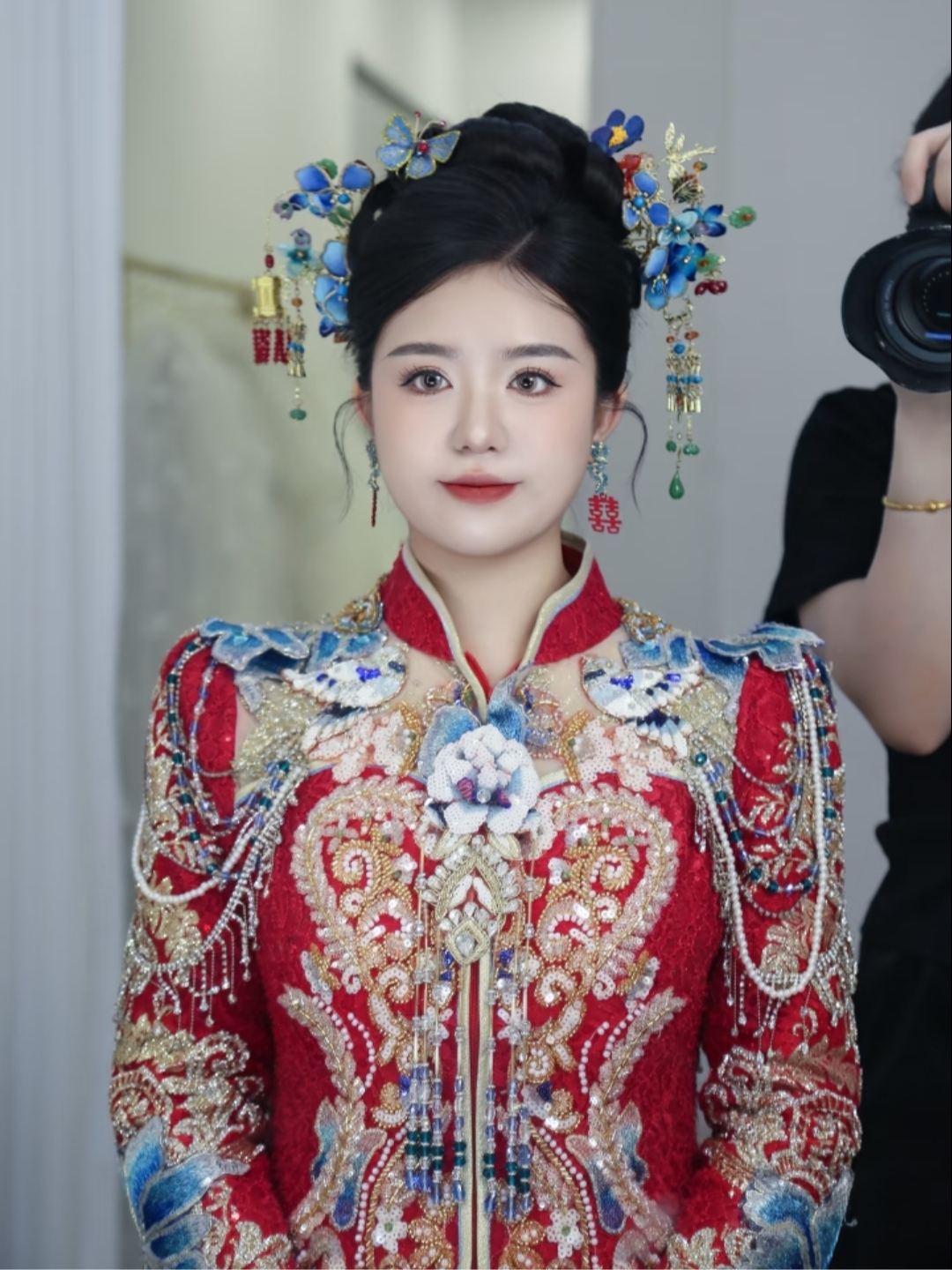 公主记1280元老师试妆花絮✨