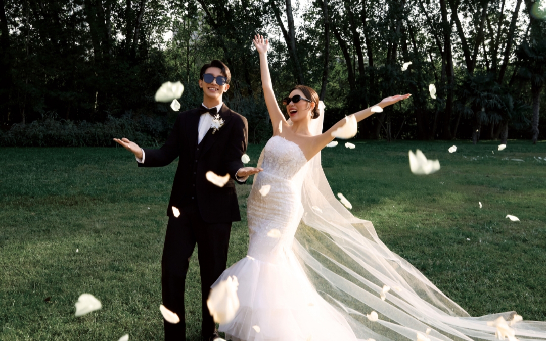 甜酷辣?我的婚紗照太有生命力