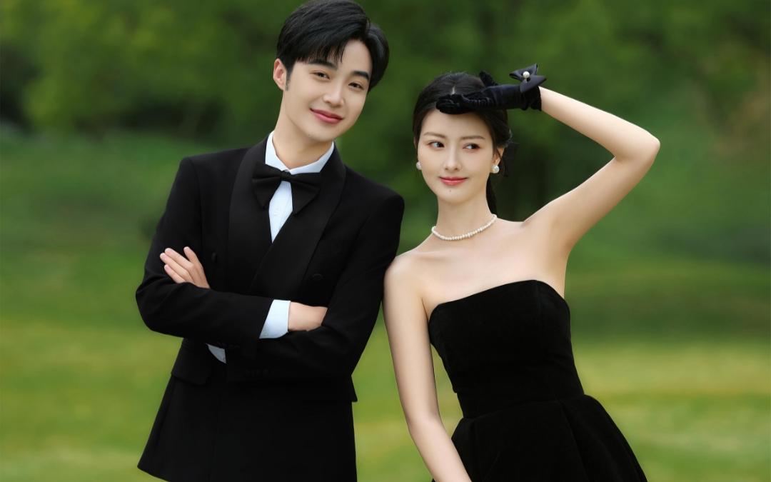 没失望❗电影感超强的森系赫本风婚纱照