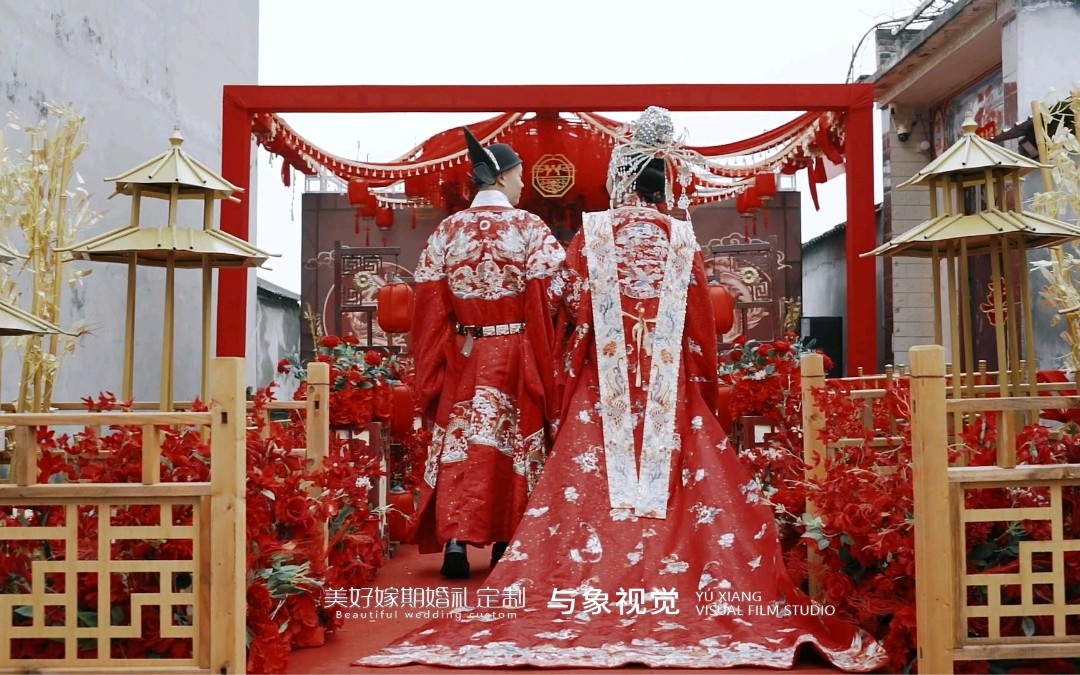 家門口辦一場屬于自己的浪漫中式婚禮