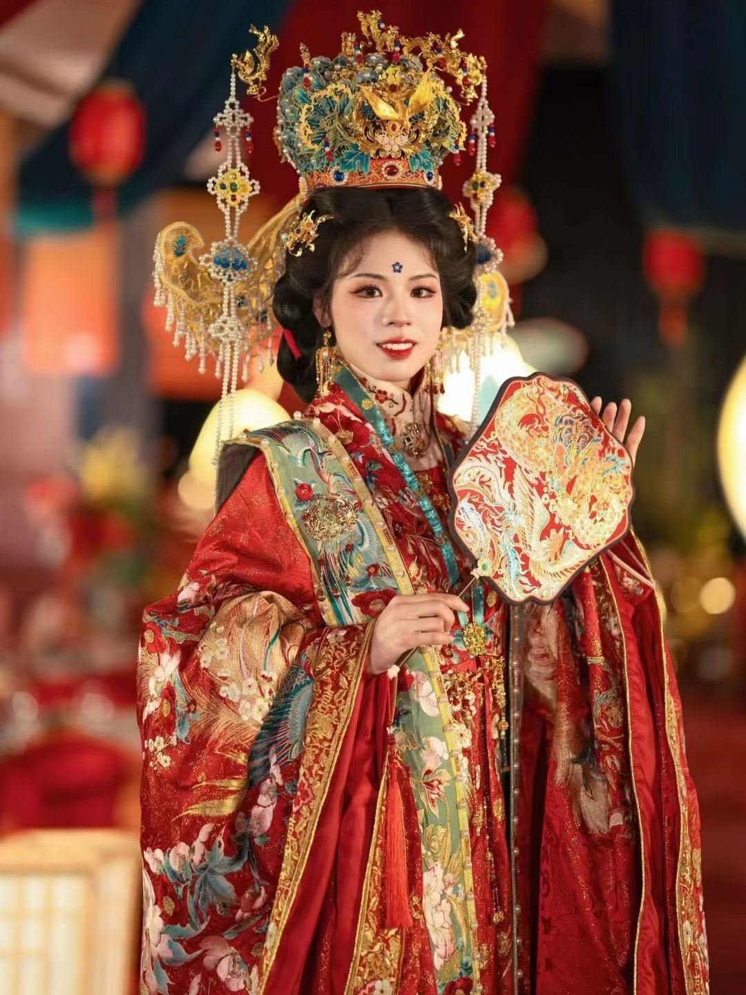 纯中式汉服婚礼跟妆💒