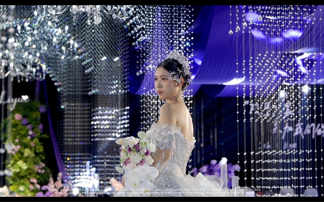 扬州紫色婚礼布置