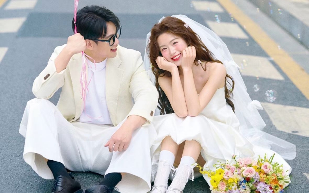 清新唯美婚纱照