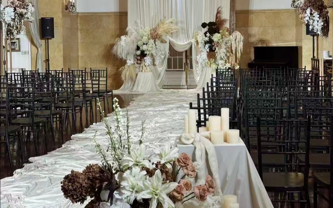 老钱风婚礼 爱情以世纪为证