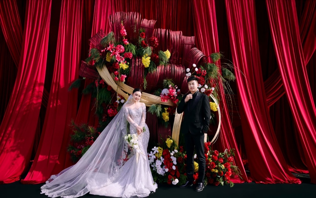 千禧婚礼-适合在大院办的婚礼来喽~