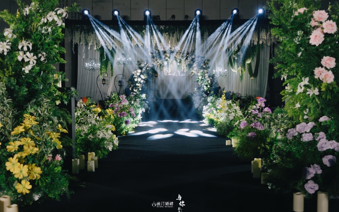 以自然為序，以光影為盟森系婚禮