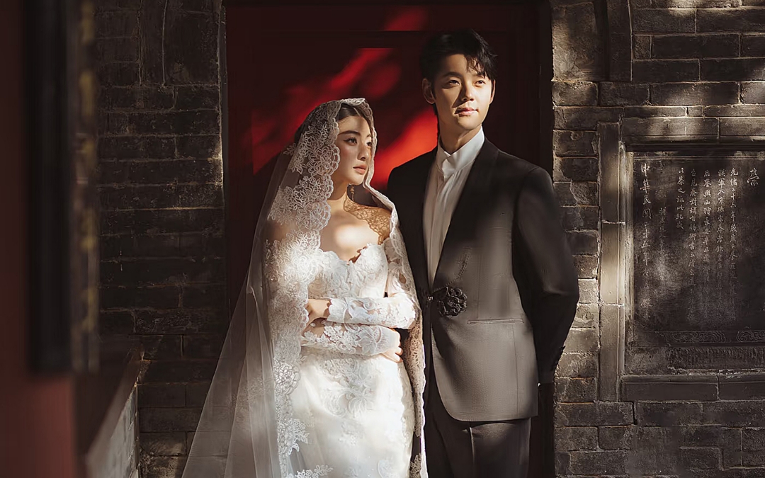 中式園林婚紗照
