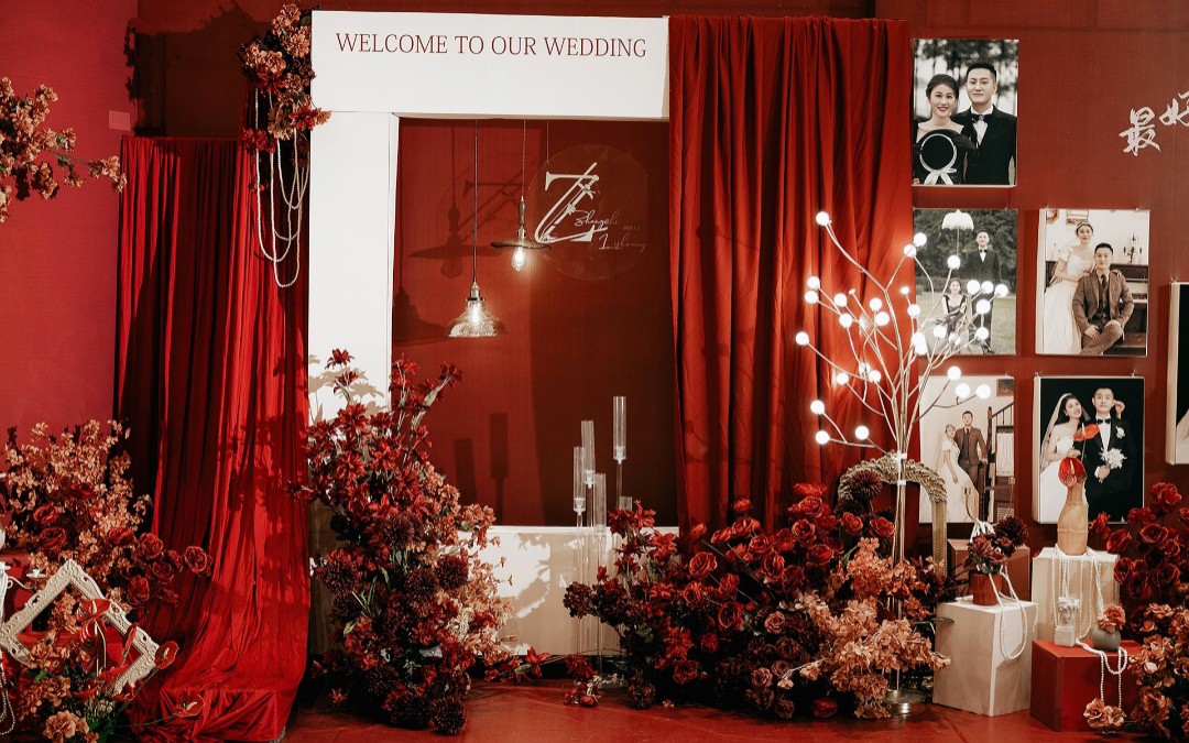 奔赴一场温柔浪漫丨婚礼现场