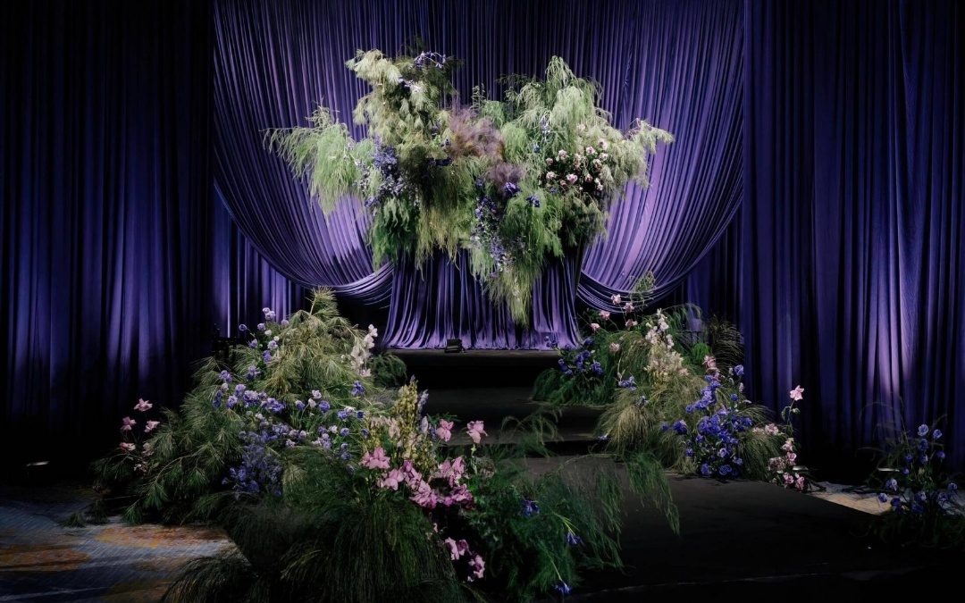  致·婚礼 | 紫调森系氛围感