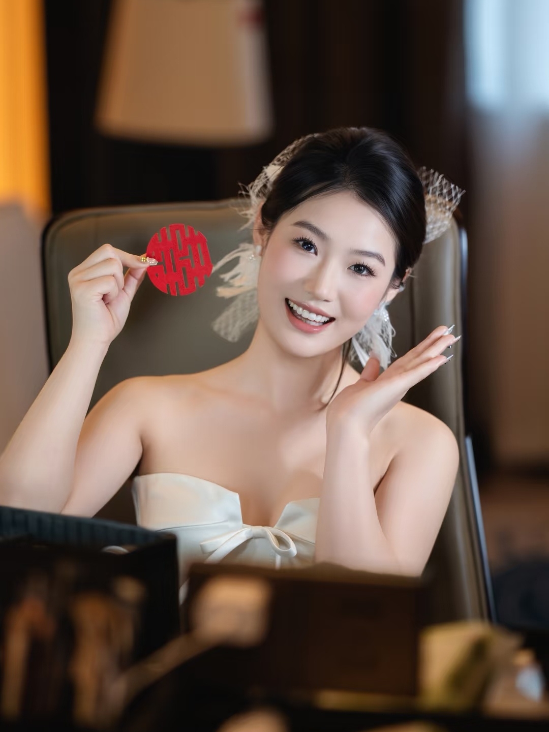婚礼上的一抹白纱