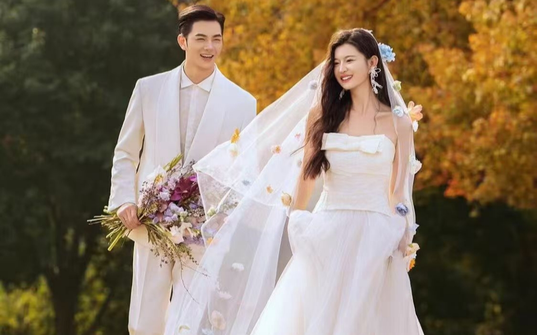 秋之恋婚纱照