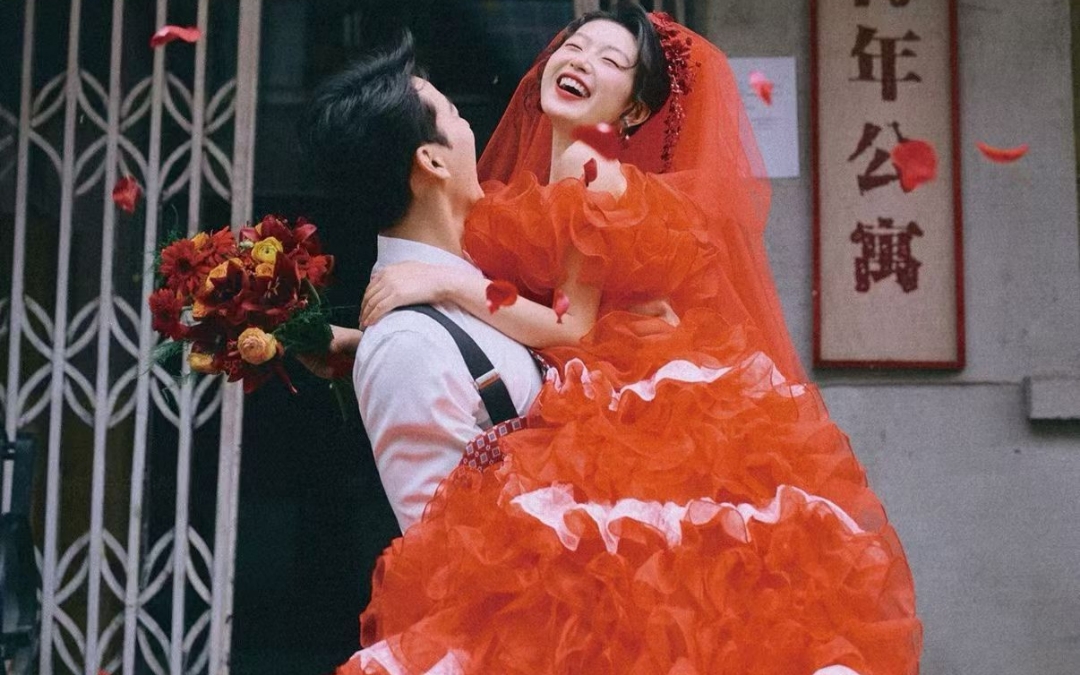 情緒藝術主題婚紗照