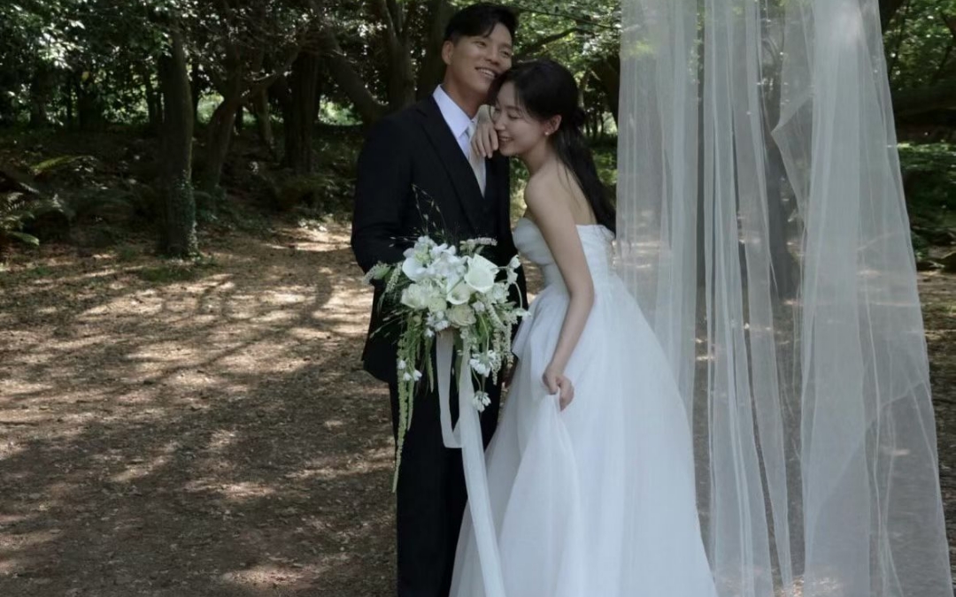森系唯美婚纱照
