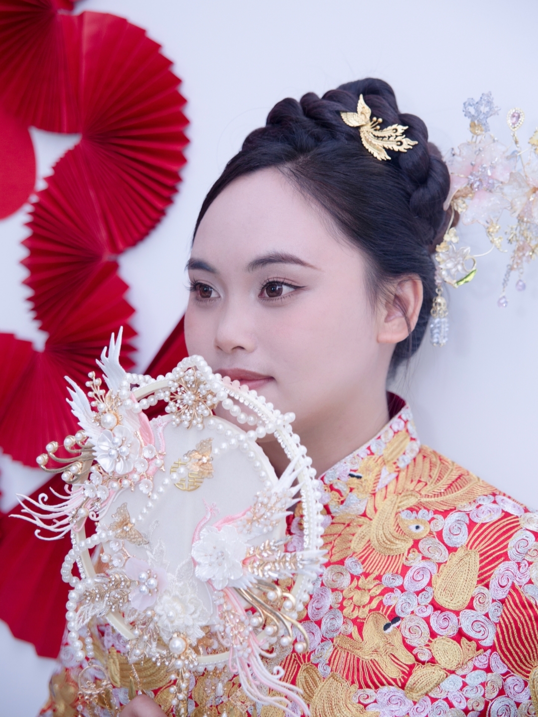 龍鳳褂甜美妝造