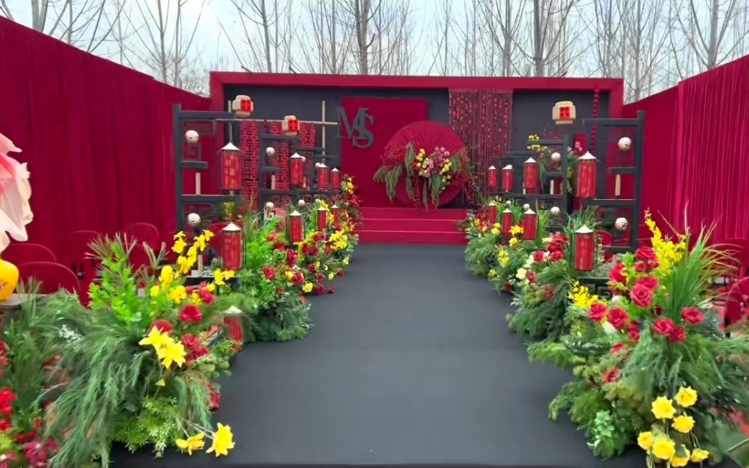 永不過時(shí)的紅色婚禮