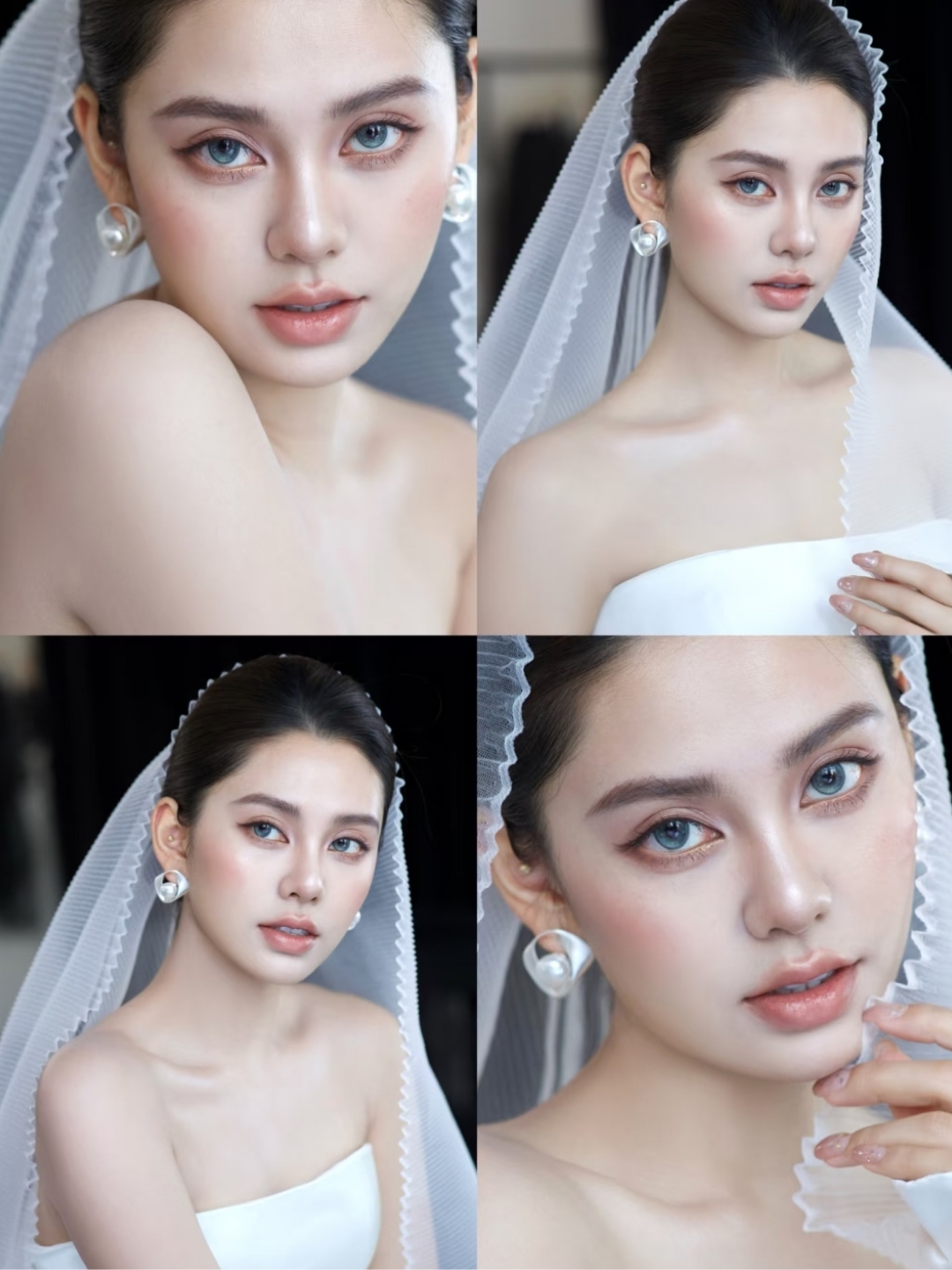 清冷感新娘妆造‖高级又减龄