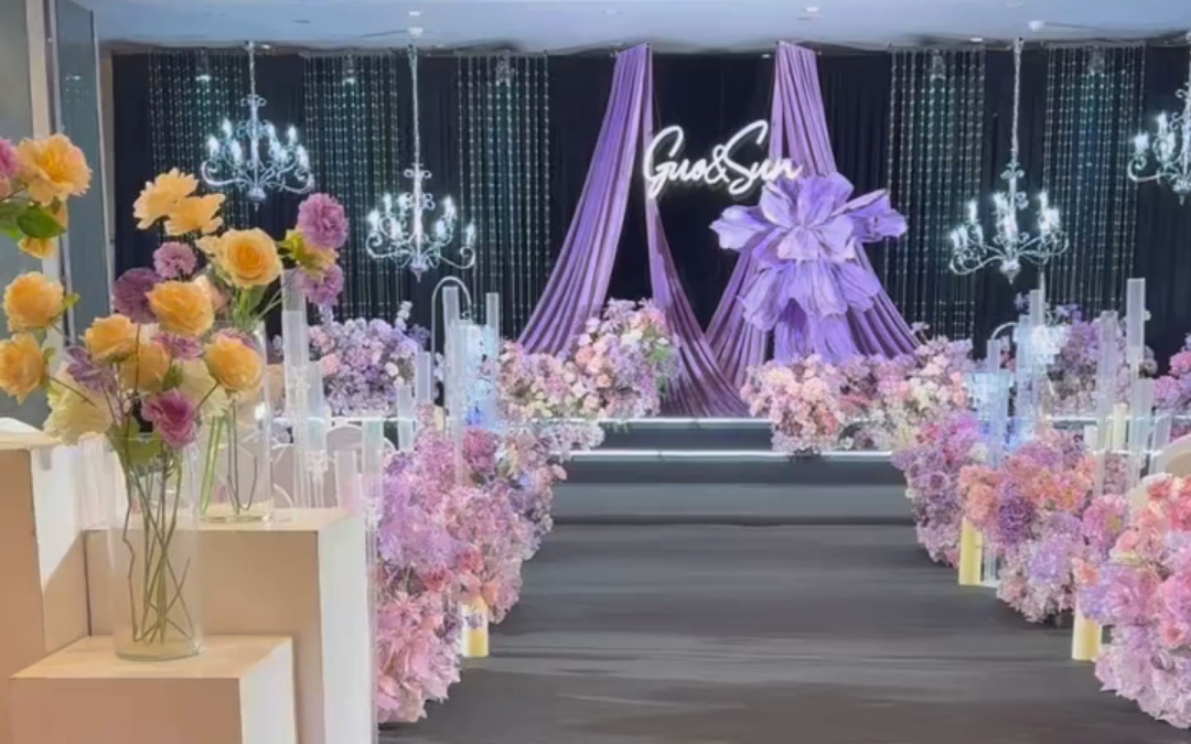 天水維納斯紫意浪漫婚禮