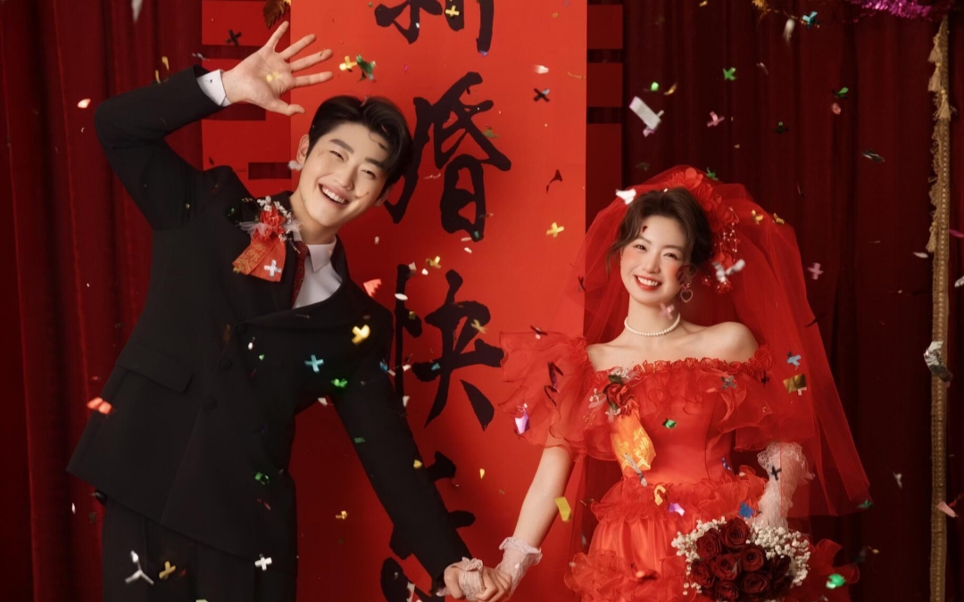 疯狂心动❤️父母年代的婚纱照太有氛围啦