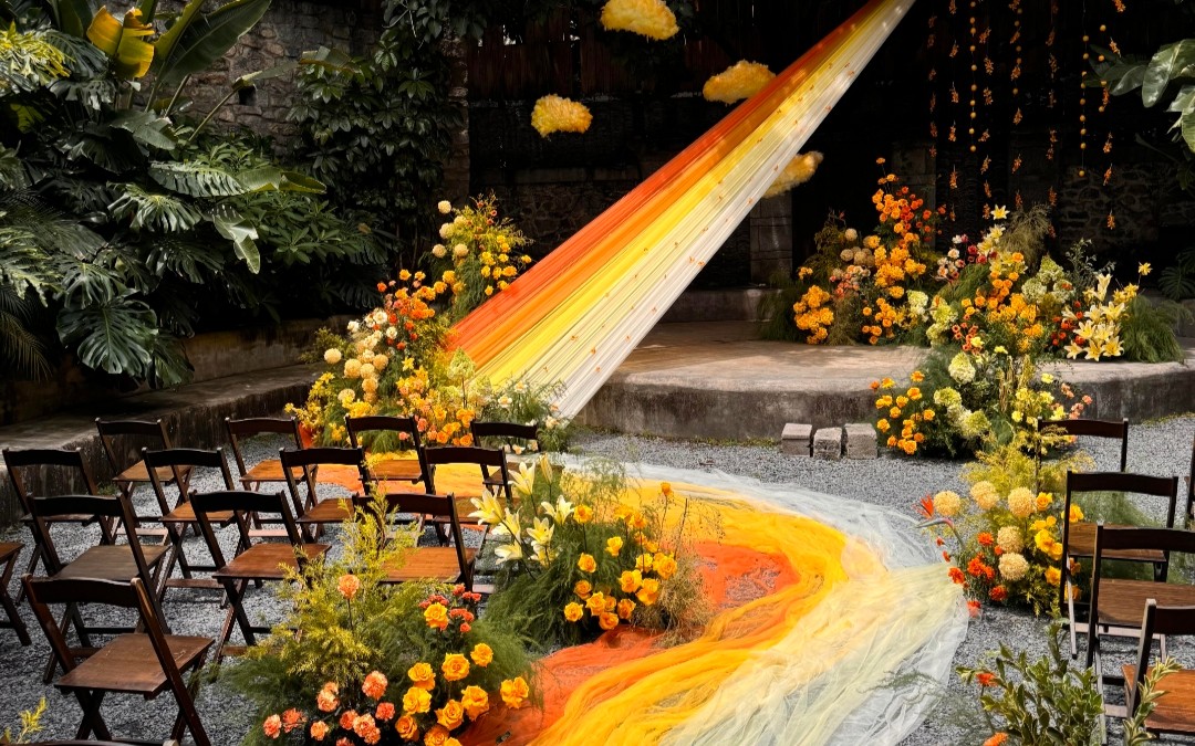 【蜜缘婚礼】夏日橙的浪漫婚礼