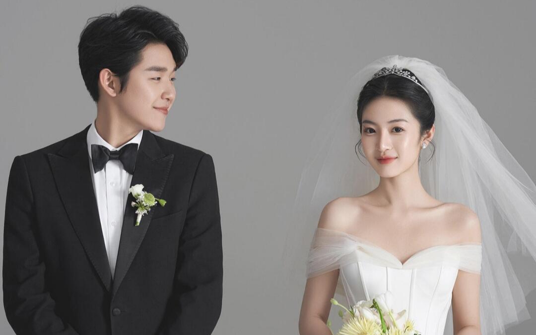 婚纱照拍出了电影感