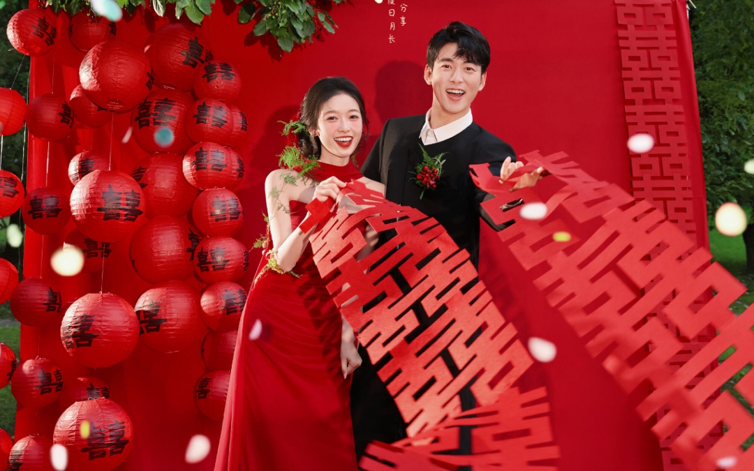 拍到幸福感爆棚的新中式喜嫁啦