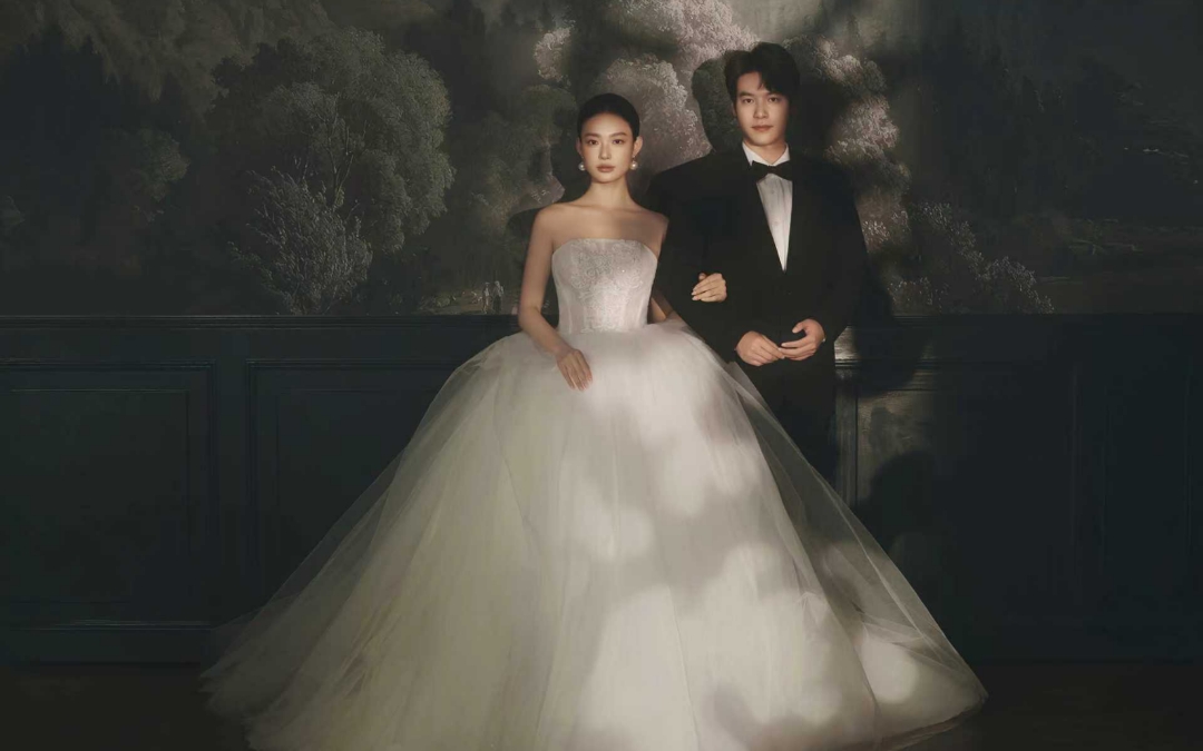 油画风主纱｜暗调里的复古仪式感