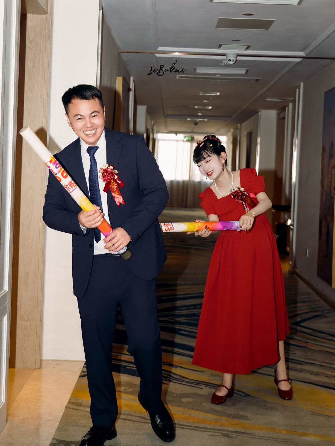 搞怪風格的新娘