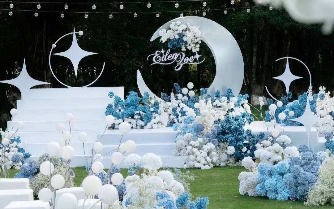 这才是户外婚礼该有的样子