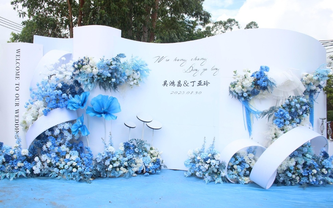 藍色農(nóng)村戶外拍照區(qū)