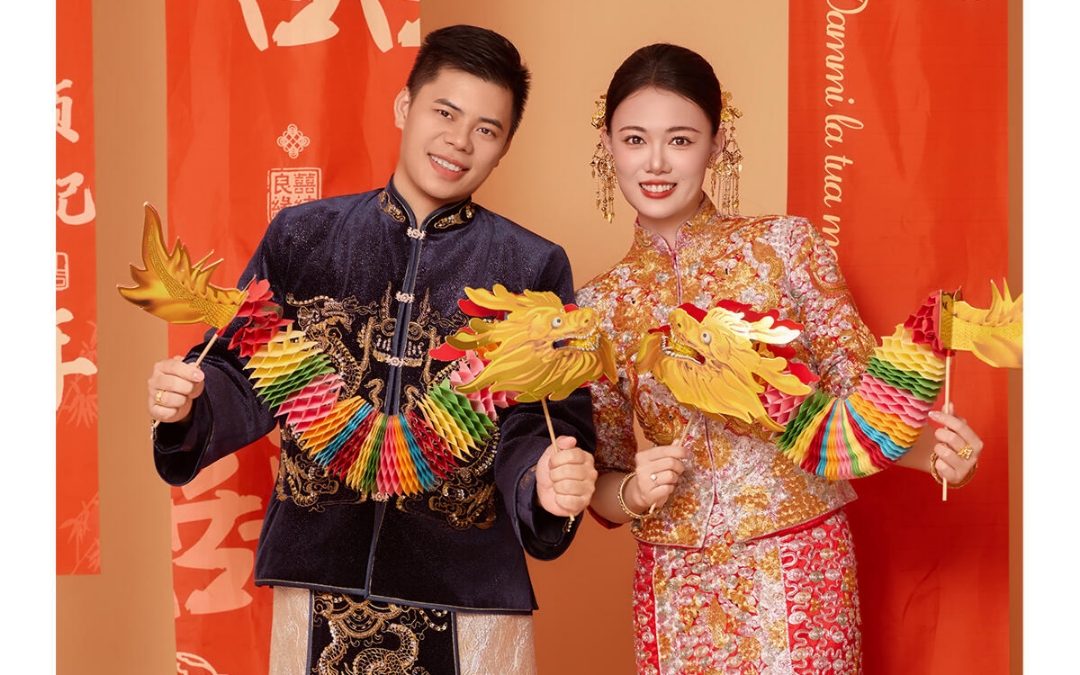 客片❤️婆婆看了都夸好看的中式秀禾婚纱照