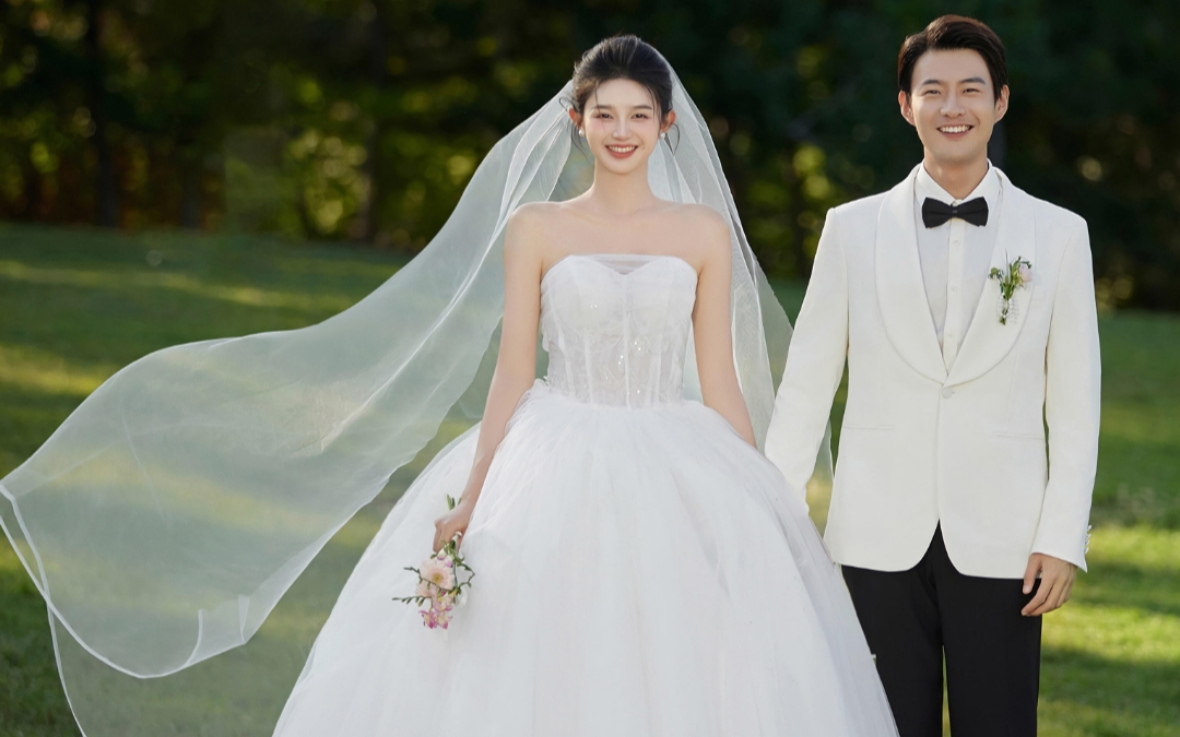 三亞草坪婚紗照