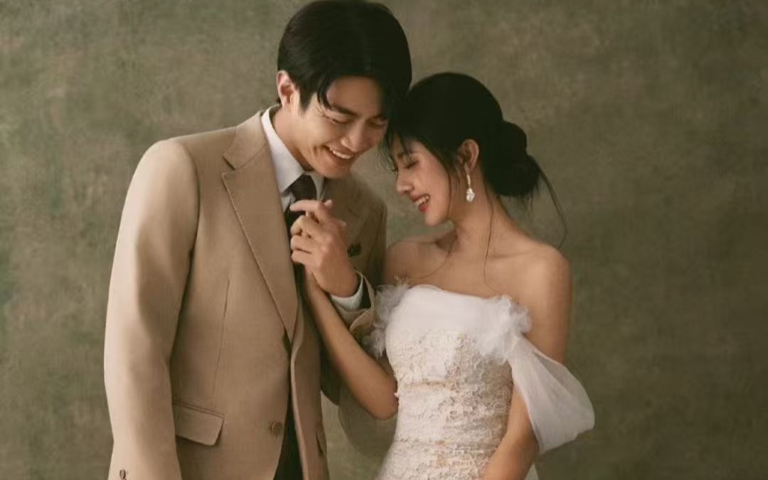 复古浪漫婚纱照