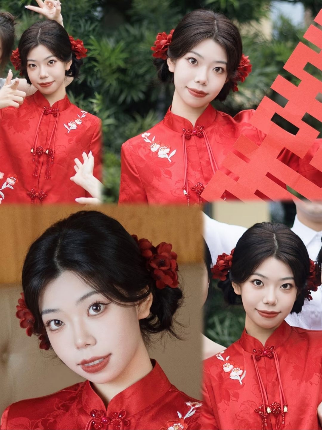 妆容以哑光质感为主🧏🏻‍♀️
眼妆暖暖的