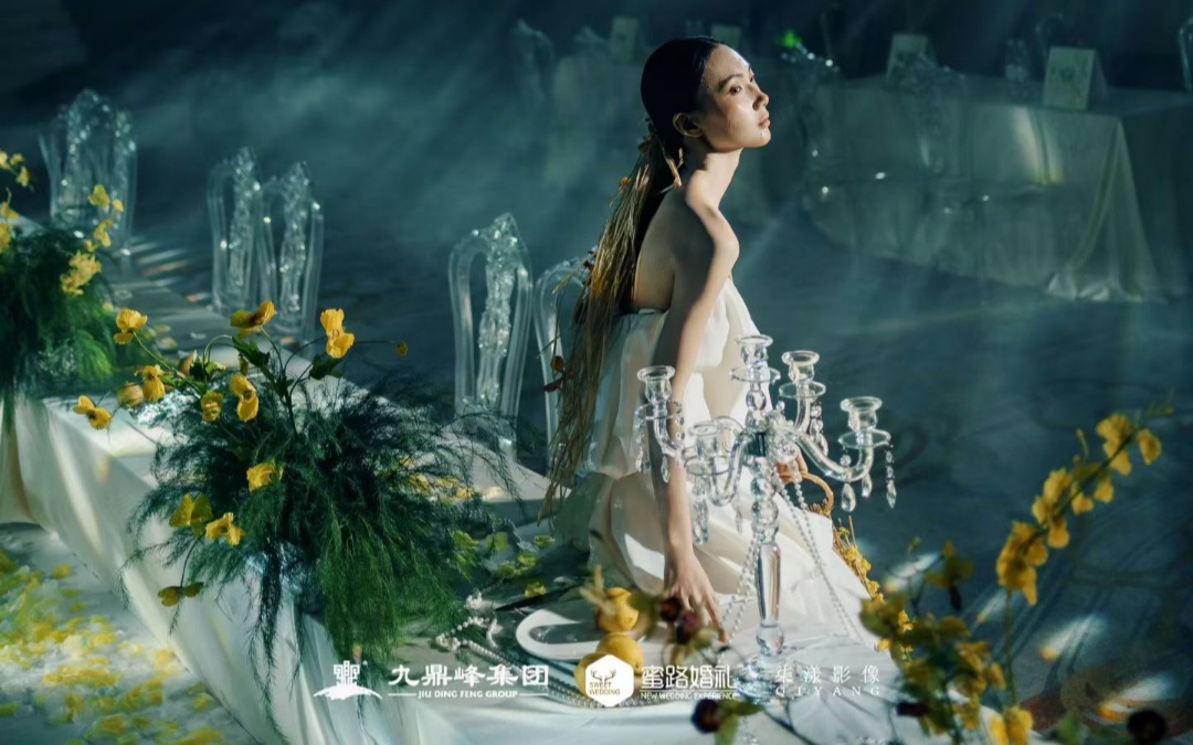 小众轻纱布幔婚礼